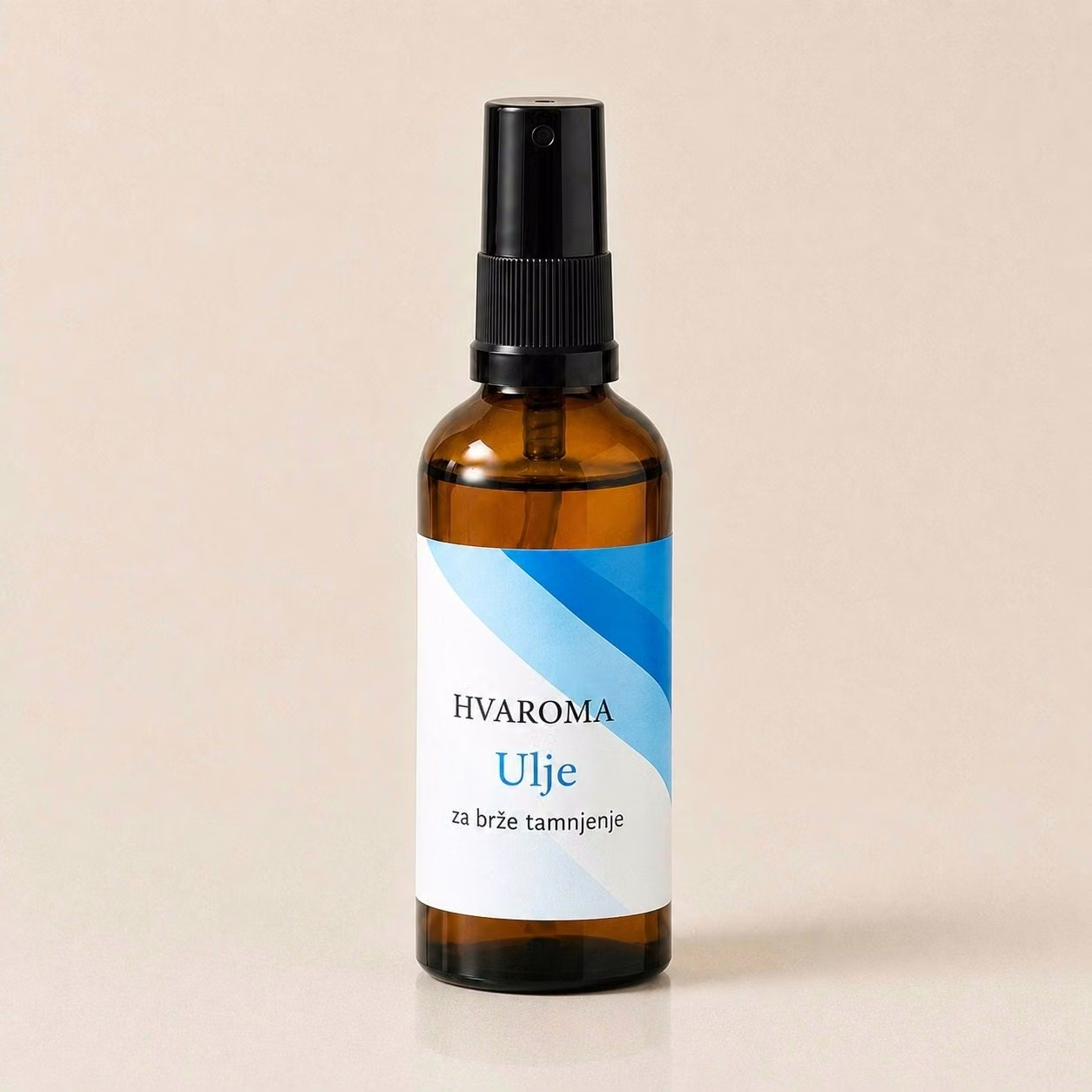 Oil for faster tanning