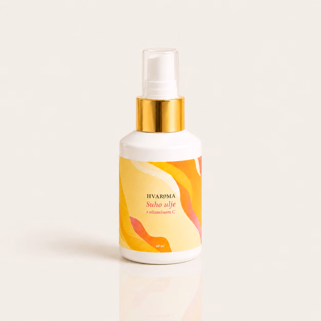Dry oil with vitamin C