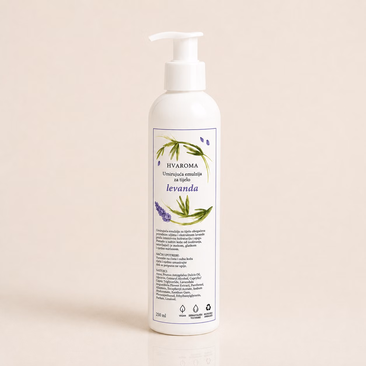 Levonda soothing body milk