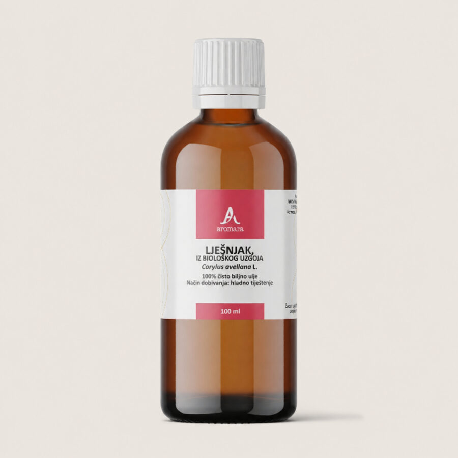 LJEŠNJAK bazno ulje, biološki uzgoj, 100 ml